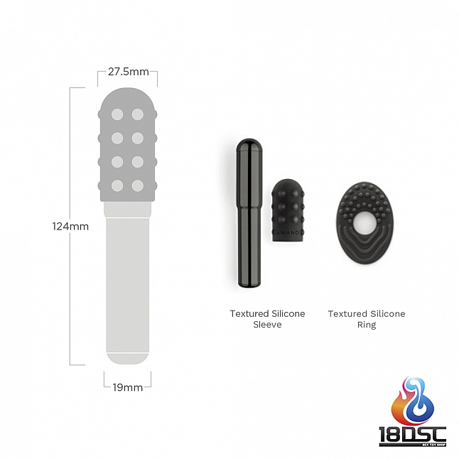 le WAND - 充電式強力震動器 GRAND BULLET,18DSC 成人用品店,4890808221853
