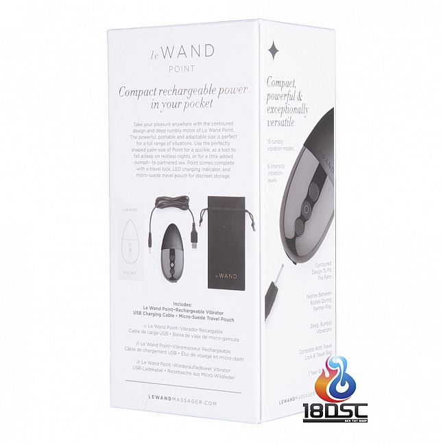 le WAND - 充電式強力震動器 POINT,18DSC 成人用品店,4890808221976