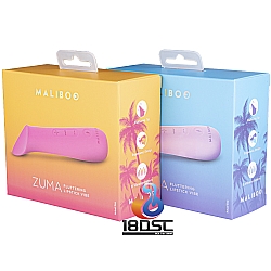 MALIBOO - ZUMA 15 Function Rechargeable Silicone Flickering Tongue Vibrator