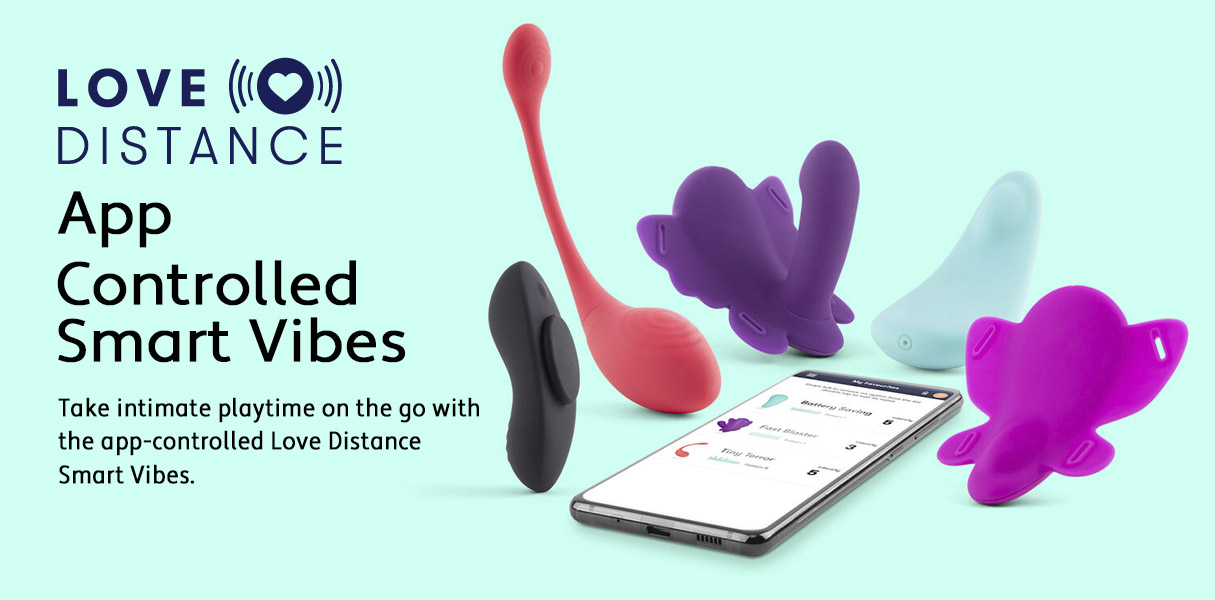 Love Distance - App Controlled Intimate Vibes | 18DSC Sex Toys Shop